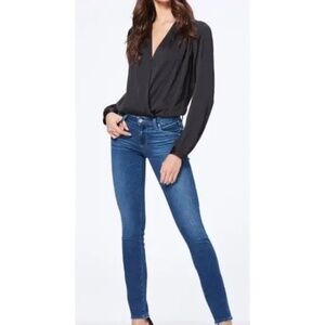 Paige Federal Jeans Dark Wash Denim Skinny Leg size 31
